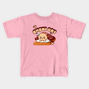 Sushi Cat Kids T-Shirt